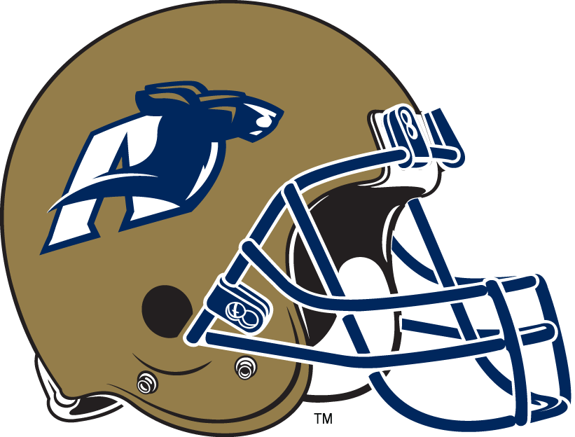 Akron Zips 2002-Pres Helmet Logo vinyl decal